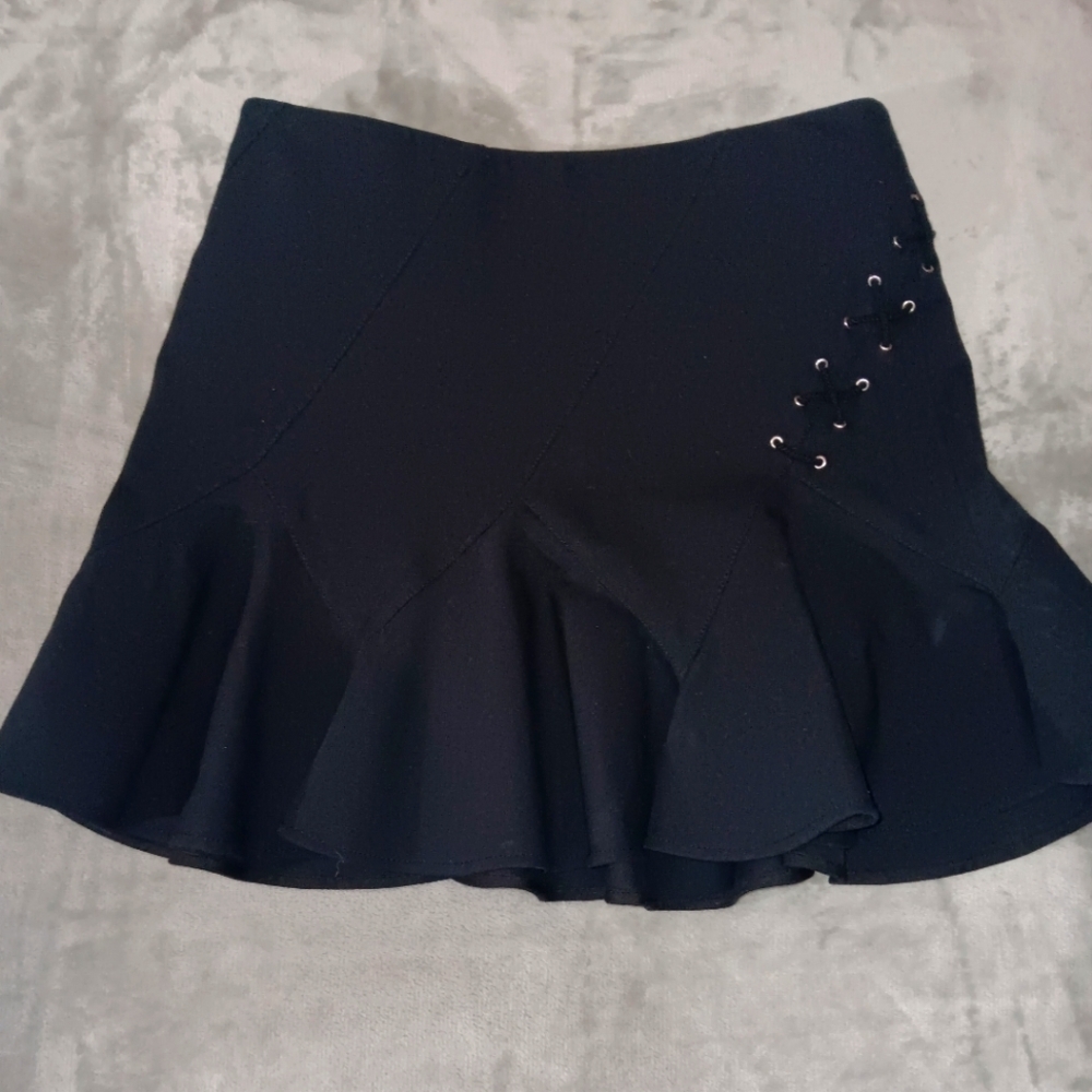 Derek lam 10 crosby pleated lace skirt
